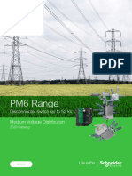 PM6 Range: Medium Voltage Distribution Disconnector Switch Up To 52 KV