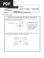 gr10t2 Trigonometry Cartesian Plane