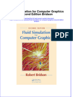 Textbook Fluid Simulation For Computer Graphics Second Edition Bridson Ebook All Chapter PDF