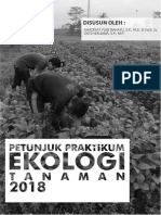 Petunjuk Praktikum Ekologi Tanaman 2018 Revisi