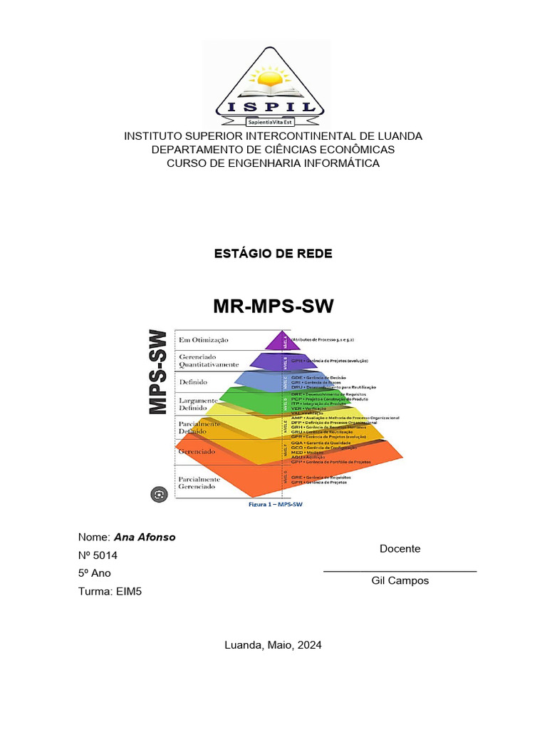MR-MPS-SW: Melhoria em Desenvolvimento de Software | PDF | Qualidade ...