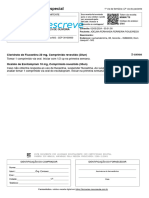 Receituário Controle Especial: Cloridrato de Fluoxetina 20 MG, Comprimido Revestido (30un) 2 Caixas