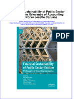 Download pdf Financial Sustainability Of Public Sector Entities The Relevance Of Accounting Frameworks Josette Caruana ebook full chapter 