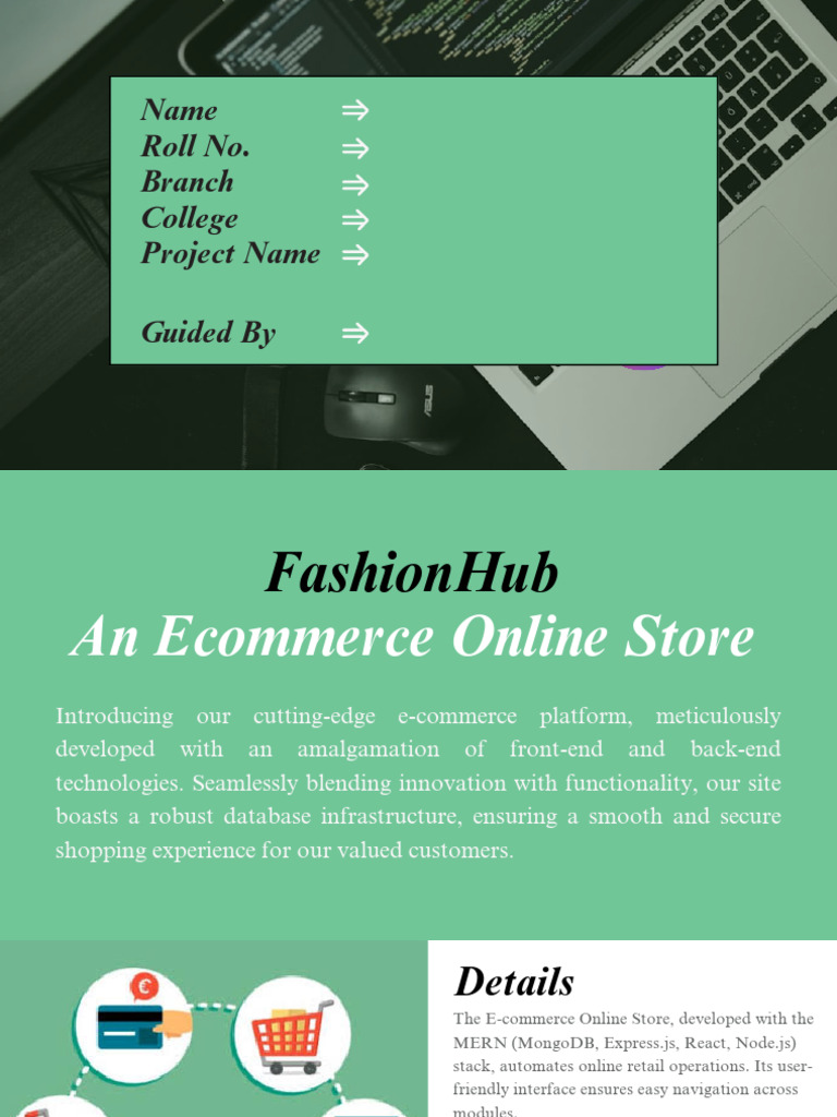 MERN Stack E-commerce Platform Overview | PDF | Online Shopping | Websites