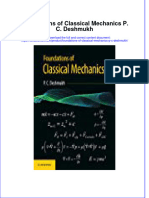 Download pdf Foundations Of Classical Mechanics P C Deshmukh ebook full chapter 