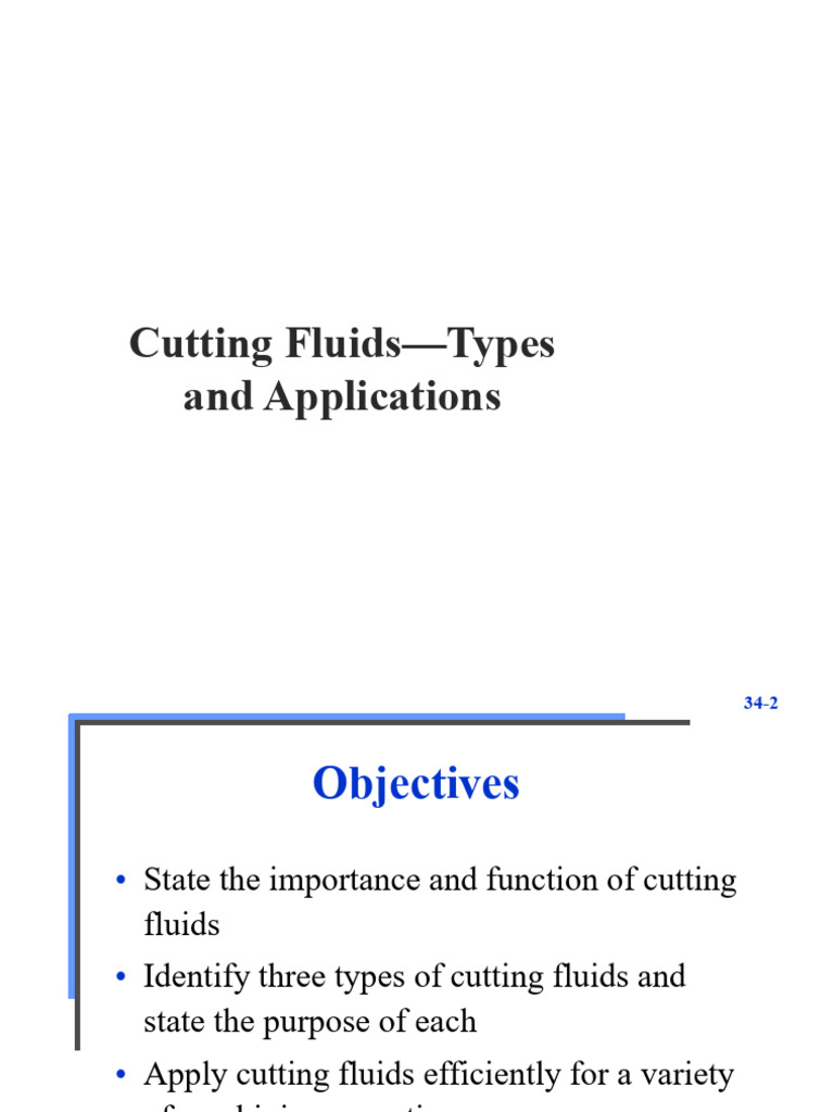 Cutting Fluids PDF Lubricant Oil