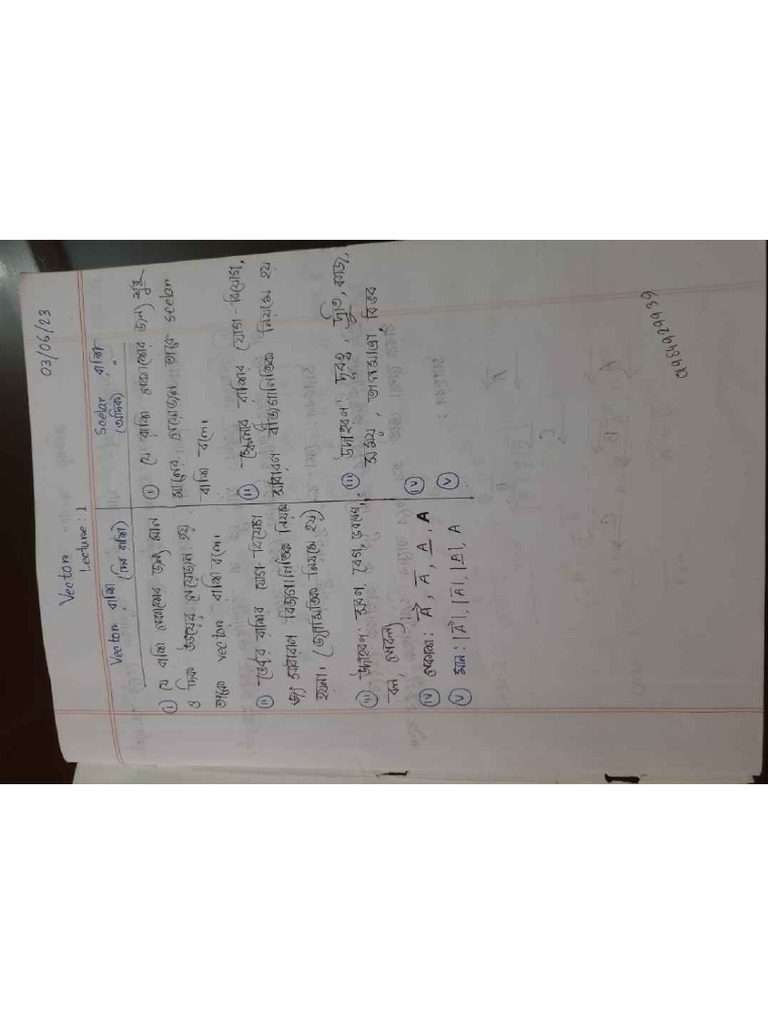 Physics - Vector (Lecture 1-17) - Compressed | PDF