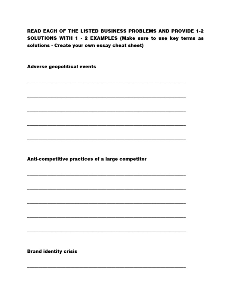 Business Problem Solutions Guide | PDF | Volatility (Finance) | Private ...