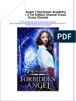 Textbook Forbidden Angel 7 Huntsmen Academy of Sin Book 3 1St Edition Chantal Cross Cross Chantal Ebook All Chapter PDF
