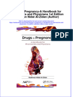 PDF Drugs in Pregnancy A Handbook For Pharmacists and Physicians 1St Edition Radhwan Nidal Al Zidan Author Ebook Full Chapter