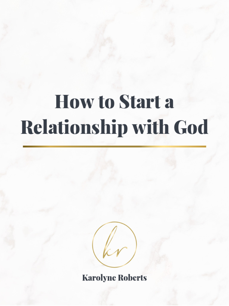 How To Start A Relationship The Right Way