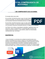 Contrato de Compraventa de Acciones