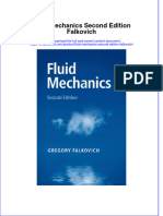Download pdf Fluid Mechanics Second Edition Falkovich ebook full chapter 