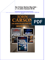 Download pdf Frank Miller Crime Series Box Set Books 1 3 John Carson Et El ebook full chapter 