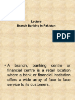 Branch Banking in Pakistan