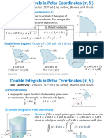 Lesson 10 - Double Integrals in Polar Coordinates