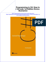Download textbook Functional Programming In C How To Write Better C Code 1St Edition Enrico Buonanno ebook all chapter pdf 