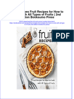 Download pdf Fruit Recipes Fruit Recipes For How To Cook With All Types Of Fruits 2Nd Edition Booksumo Press ebook full chapter 