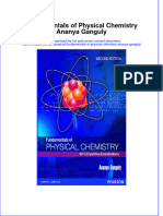 Textbook Fundamentals of Physical Chemistry Ananya Ganguly Ebook All Chapter PDF