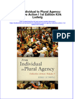 Download textbook From Individual To Plural Agency Collective Action I 1St Edition Kirk Ludwig ebook all chapter pdf 