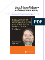 Download pdf Fundamentals Of Orthognathic Surgery And Non Surgical Facial Aesthetics Third Edition Malcolm Harris Editor ebook full chapter 