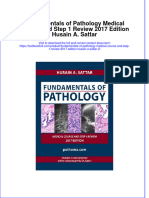 Ebffiledoc - 953download PDF Fundamentals of Pathology Medical Course and Step 1 Review 2017 Edition Husain A Sattar 2 Ebook Full Chapter