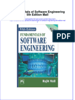 PDF Fundamentals of Software Engineering 5Th Edition Mall Ebook Full Chapter