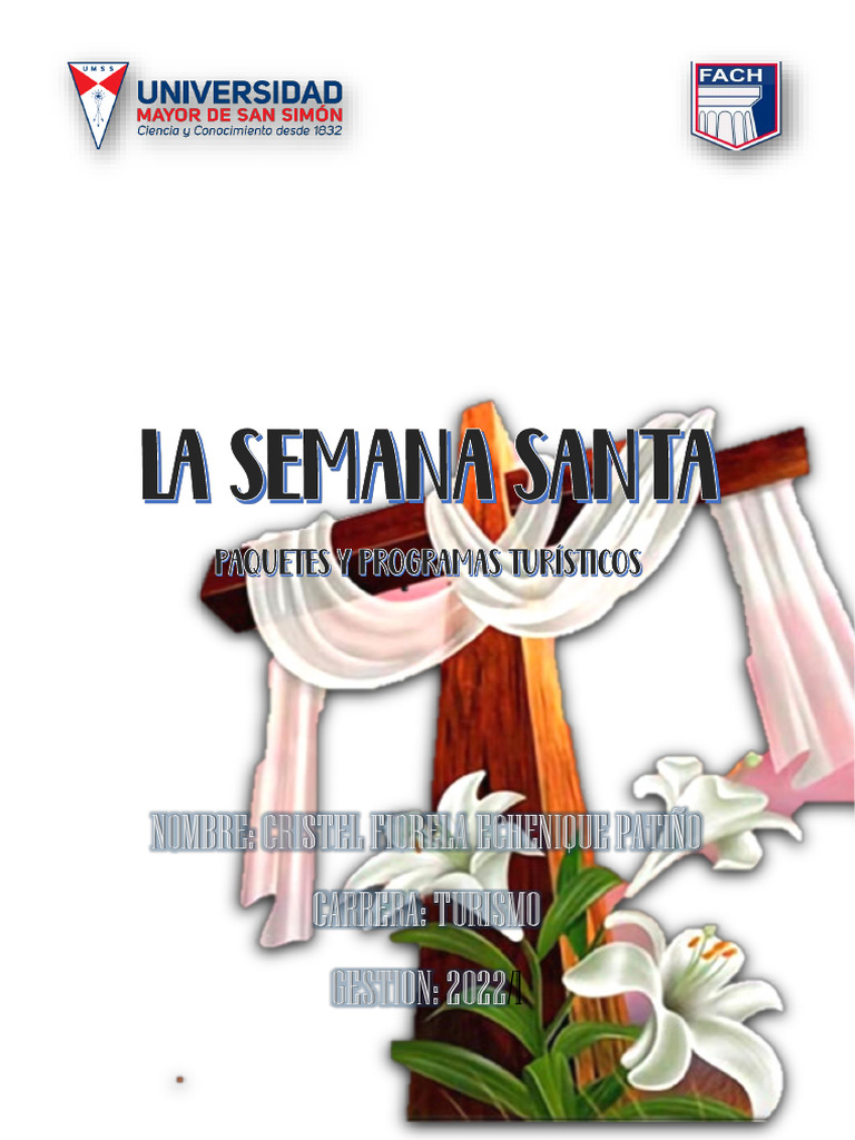 La Semana Santa Tradiciones Bolivianas | PDF | Pascua de Resurrección