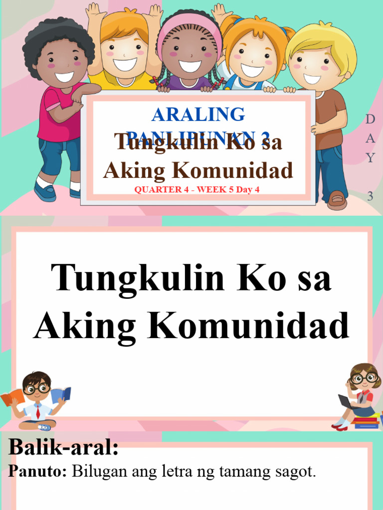 AP 2 Q4 WEEK 5 Day 4 | PDF