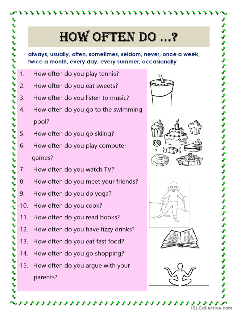 How Often Do You | PDF