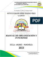 Plan de Seguridad y Vigilancia Del Instituto de Educacion Superior Tecnologico Publico "La Cantuta" Secclla