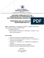 ESP5 Q3W4 AS4 Pangangalaga Sa Kapaligiran Responsibilidad Ko 1