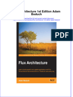 Textbook Flux Architecture 1St Edition Adam Boduch Ebook All Chapter PDF