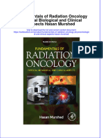 PDF Fundamentals of Radiation Oncology Physical Biological and Clinical Aspects Hasan Murshed Ebook Full Chapter