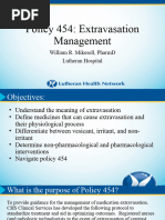Non-Chemotherapy Extravasation Guidelines | PDF | Drugs | Medical ...