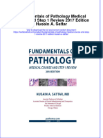 Download textbook Fundamentals Of Pathology Medical Course And Step 1 Review 2017 Edition Husain A Sattar ebook all chapter pdf 