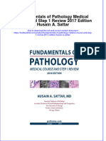 Textbook Fundamentals of Pathology Medical Course and Step 1 Review 2017 Edition Husain A Sattar Ebook All Chapter PDF