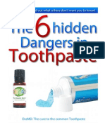 Hidden Dangers in Toothpaste