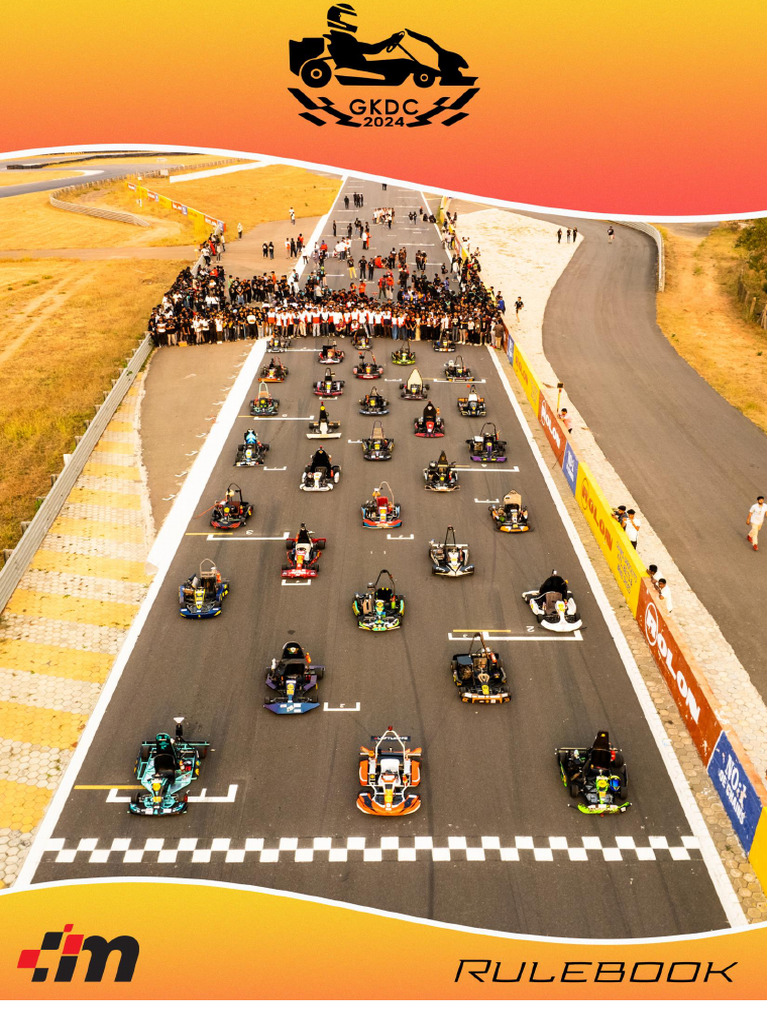 GKDC 2025 Rulebook Overview | PDF | Steering | Wheel