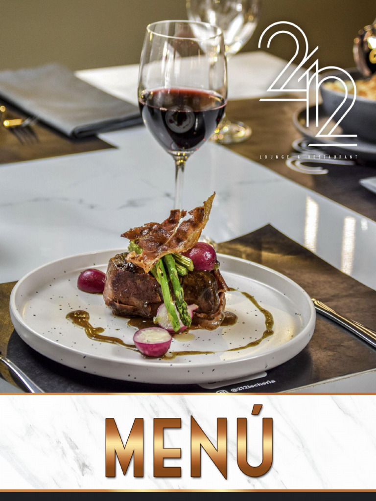 212 Menu | PDF