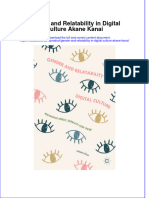 Textbook Gender and Relatability in Digital Culture Akane Kanai Ebook All Chapter PDF