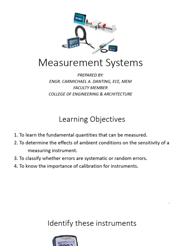 ELE 030 Notes 1 Measurement Devices | PDF | Accuracy And Precision ...