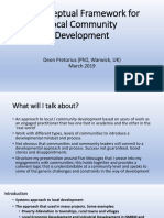 A Conceptual Framework for Local Community Development 02 D Pretorius