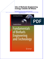 Download pdf Fundamentals Of Biofuels Engineering And Technology Cataldo De Blasio ebook full chapter 
