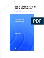 Download textbook Foundations Of Consciousness 1St Edition Antti Revonsuo ebook all chapter pdf 