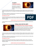 Texto Clipse Solar