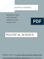 POLITICAL SCIENCE