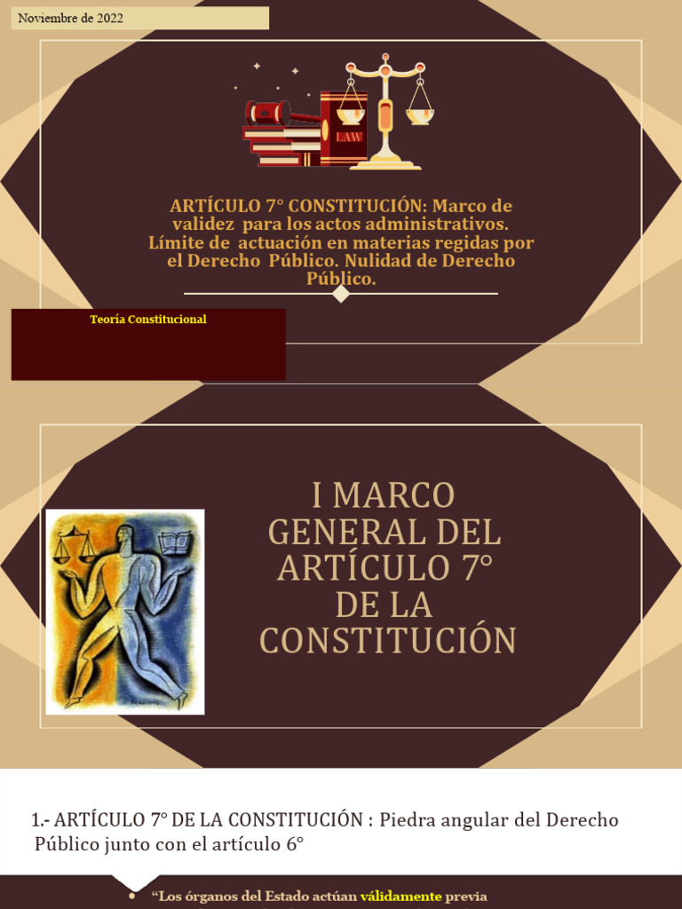 Artículo 7 Validez De Actuación Organos Del Estado Y Ndp 5 4 2022 Pdf