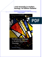 Textbook Freedom and Necessity in Modern Trinitarian Theology 1St Edition Gallaher Ebook All Chapter PDF