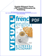 Textbook French English Bilingual Visual Dictionary DK Visual Dictionaries DK Publishing Ebook All Chapter PDF